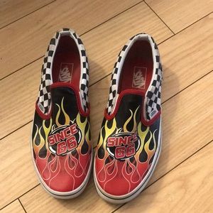 Kids slip on vans size 5.5